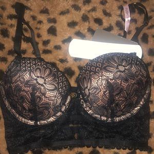 Black Lace Bra